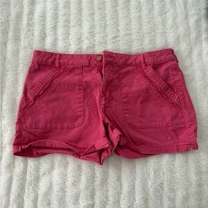 U.S. Polo Assn. vintage pink denim shorts in women’s size 12 98% cotton